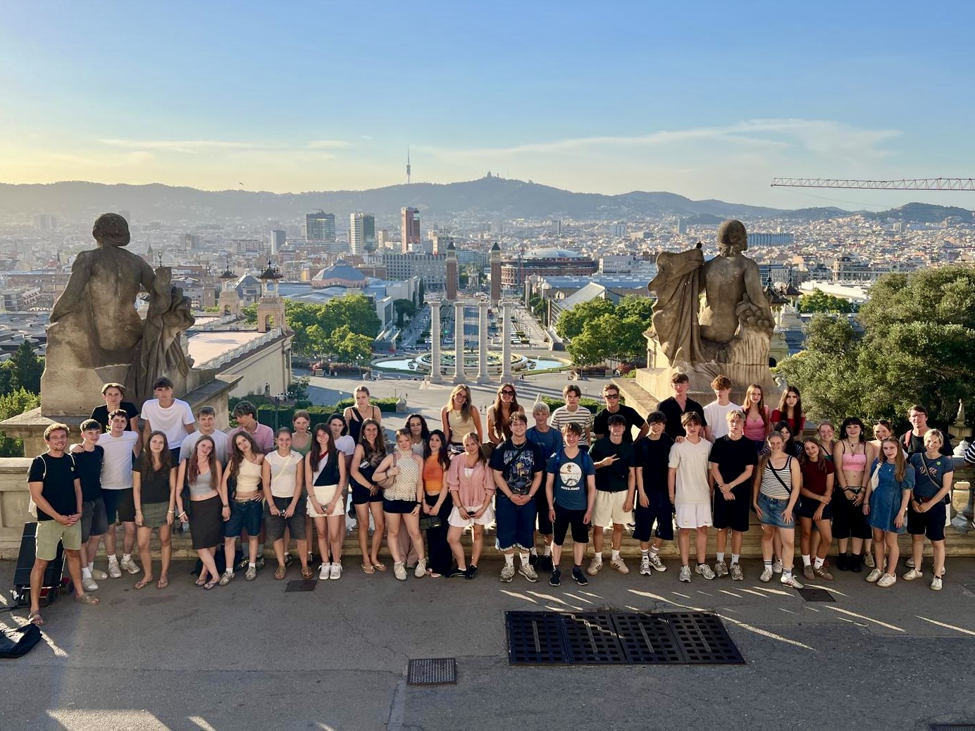 Barcelona-Fahrt der Klassen 10